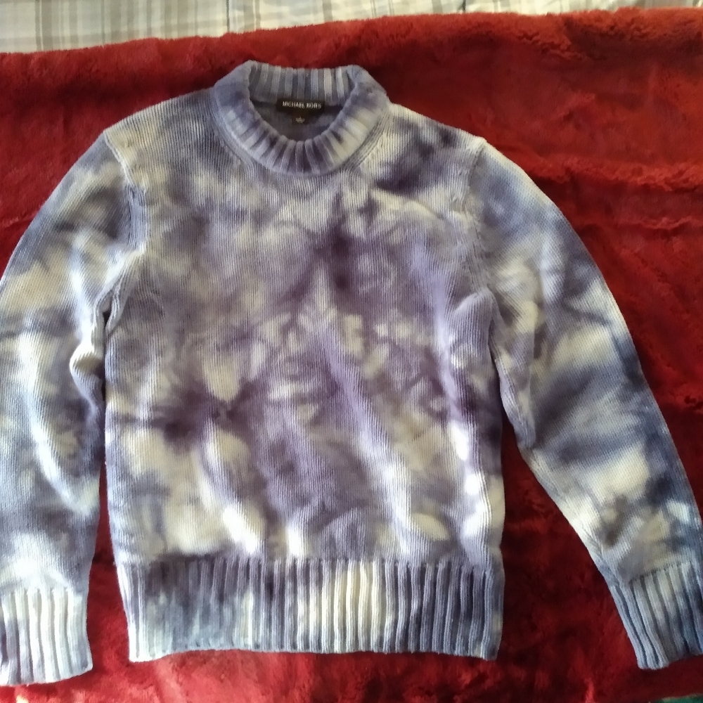 1 of a kind Micheal kors tie dyed cashmere sweater